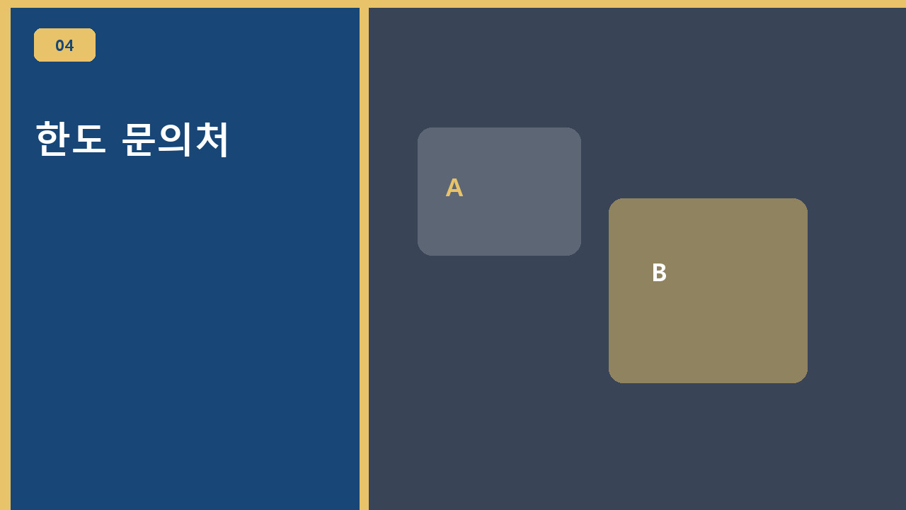 한도 문의처